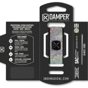 Amortiguador de Cuerdas Ibox Damper Medium Cristal DAMD03